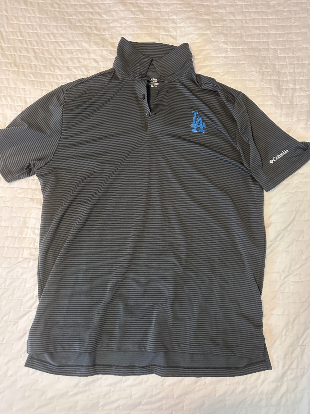 Dodgers Columbia Polo